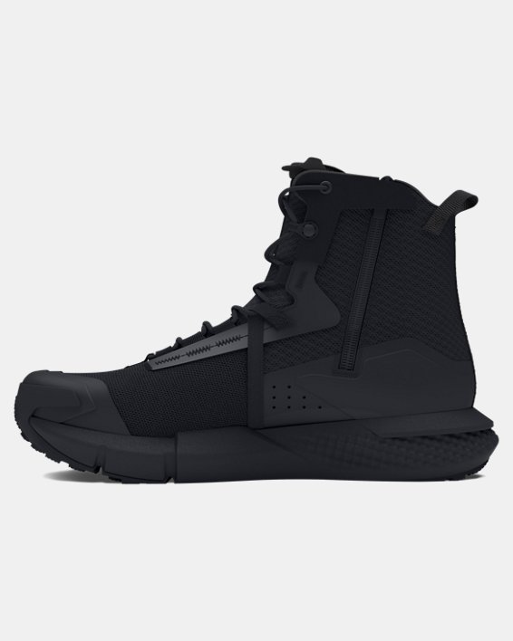 Men's UA Valsetz Zip Tactical Boots in Black image number 1